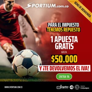 Crea tu cuenta en Sportium Colombia