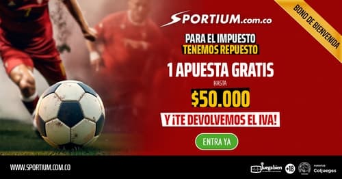 Crea tu cuenta en Sportium Colombia