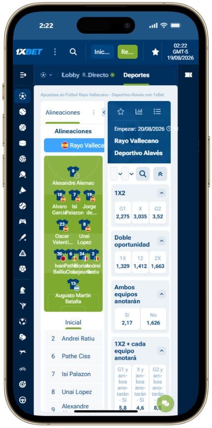 1xbet movil