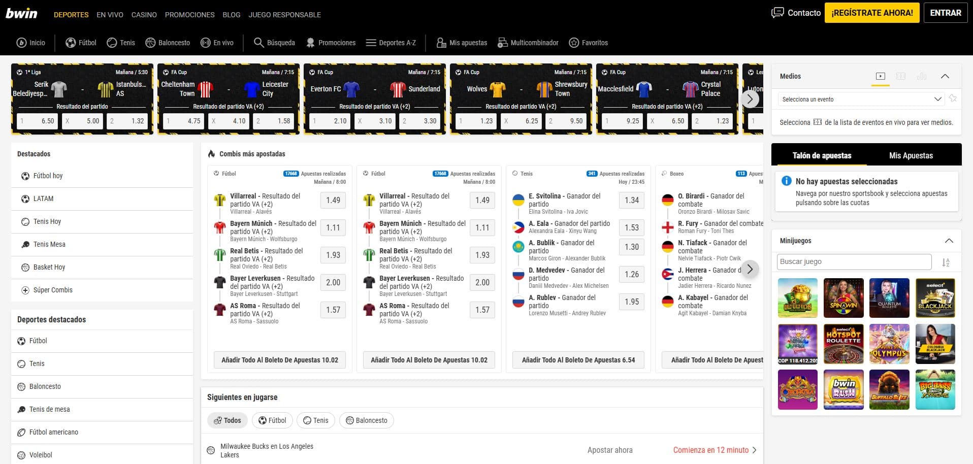 Bwin home