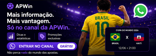 apwin-canal-whatsapp-gratis-copa-do-mundo-banner-03 Jogador da Seleção Brasileira em banner da APWin convidando usuários para o canal gratuito de WhatsApp da Copa do Mundo 2026.
