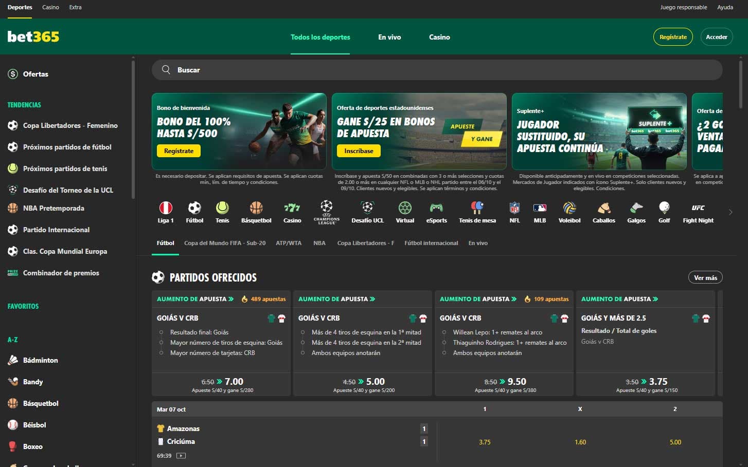 bet365 Perú bet365 home site