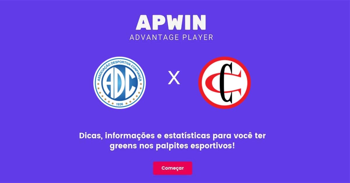 Confiança x Campinense Estatísticas | 18/06/2022 | APWin