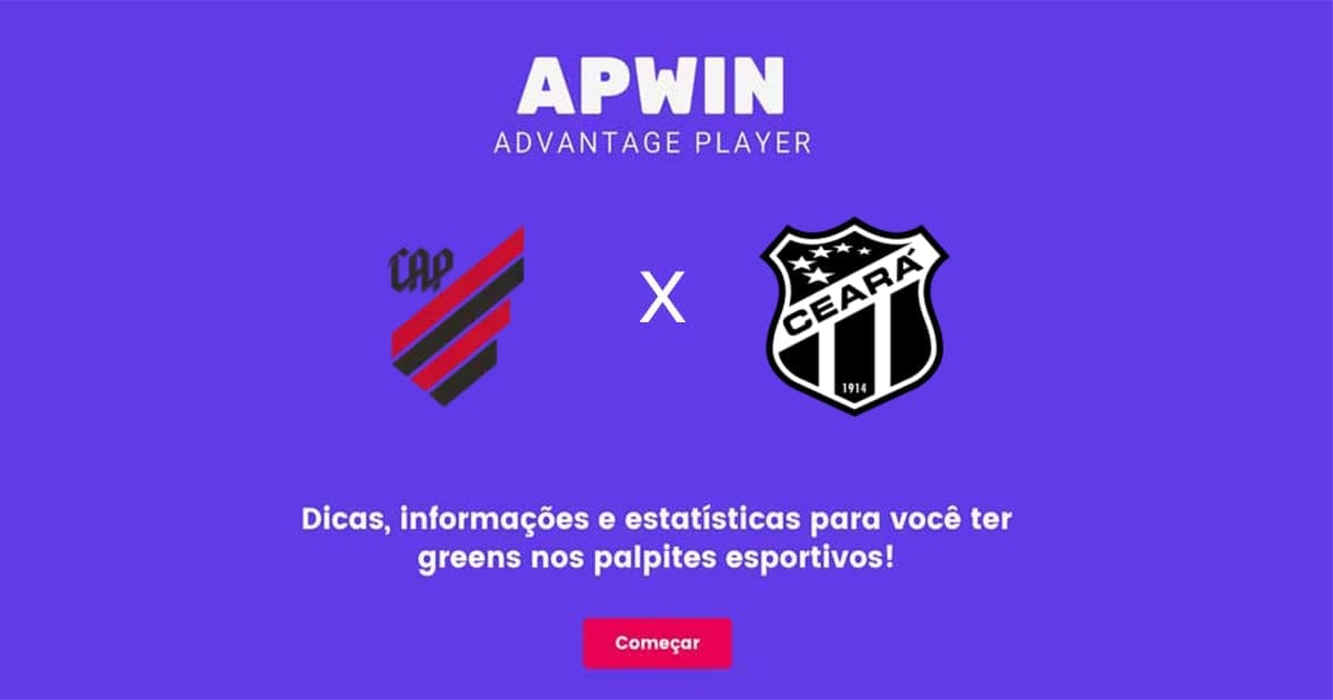 Athletico PR x Ceará Estatísticas | 07/05/2022 | APWin