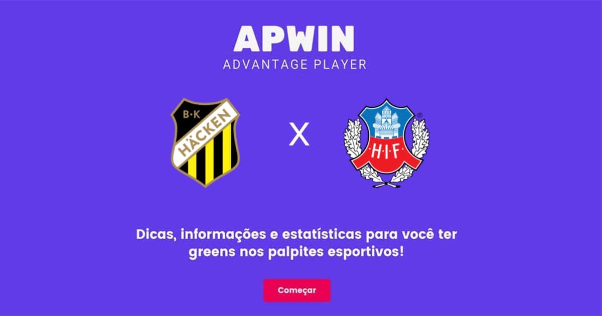 Häcken x Helsingborg Estatísticas | 08/08/2022 | APWin