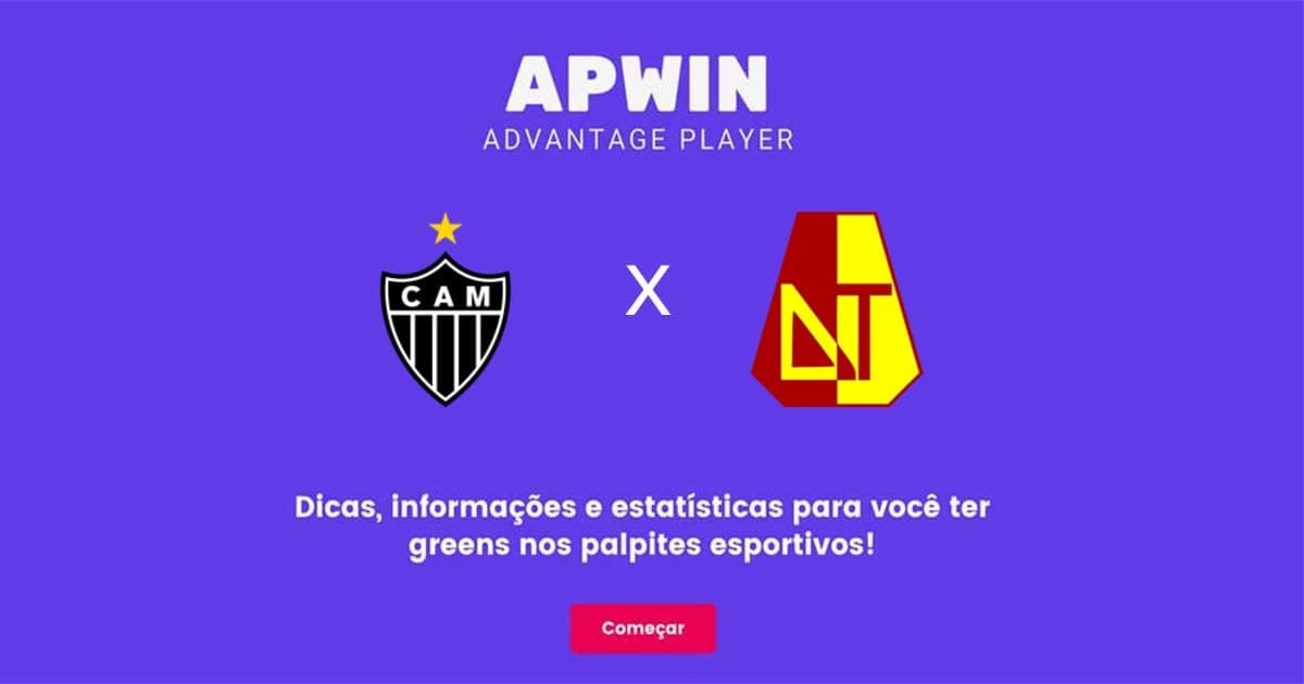 Atlético Mineiro x Deportes Tolima Estatísticas | 25/05/2022 | APWin