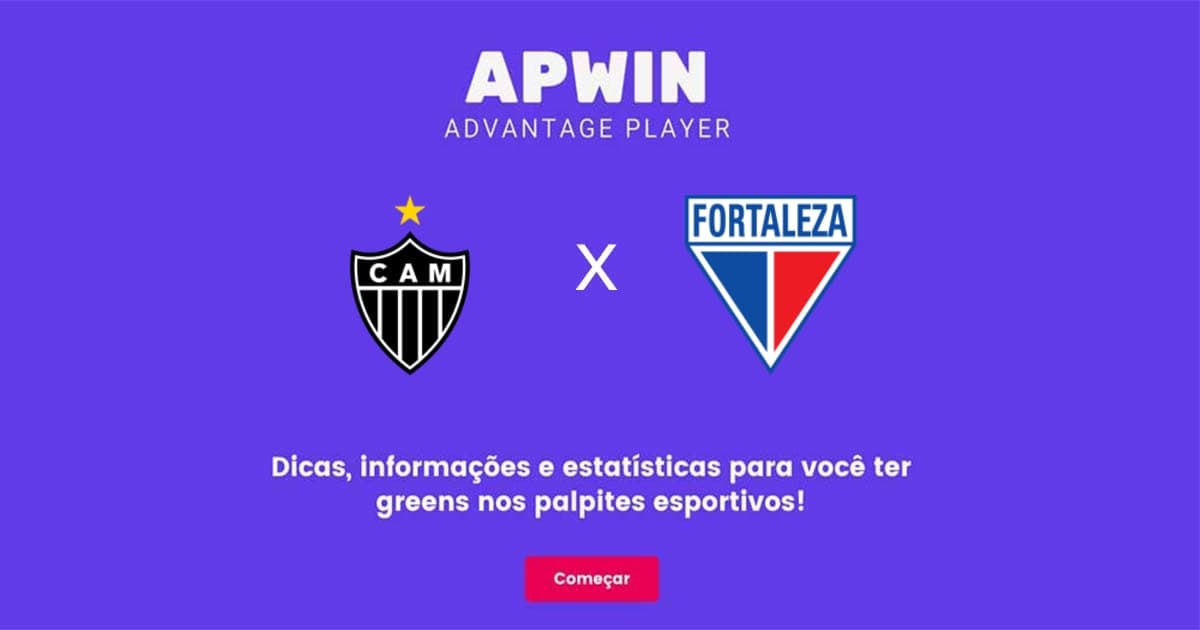 Atlético Mineiro x Fortaleza Estatísticas | 25/06/2022 | APWin