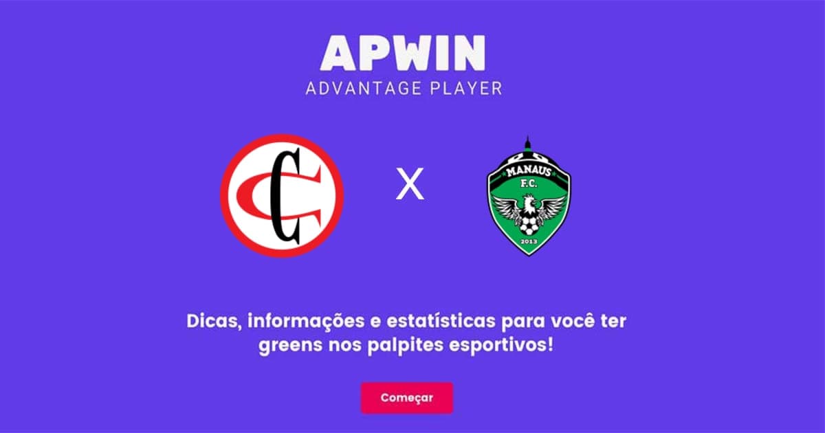 Campinense x Manaus Estatísticas | 11/06/2022 | APWin