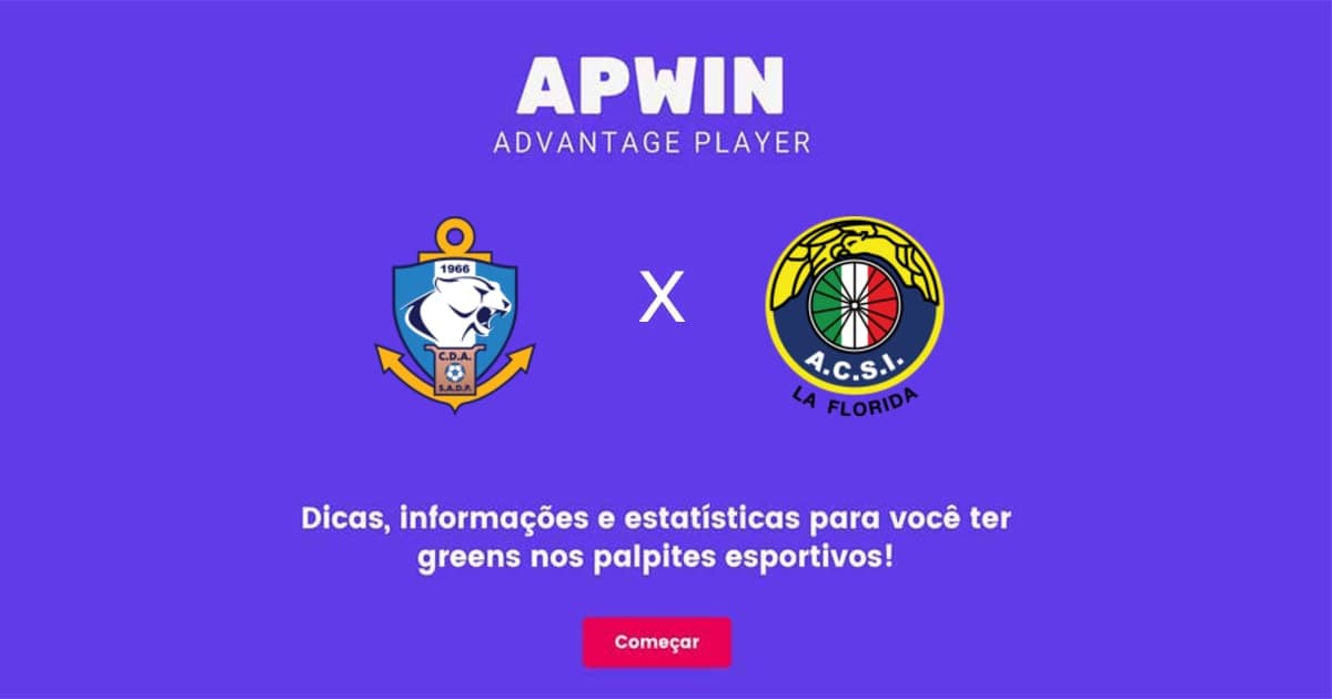 Antofagasta x Audax Italiano Estatísticas | 23/07/2022 | APWin
