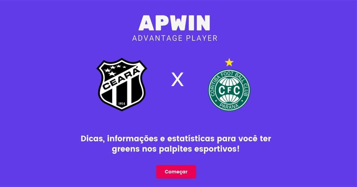Ceará x Coritiba Estatísticas | 04/06/2022 | APWin