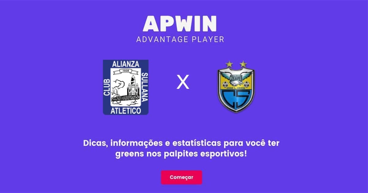 Alianza Atlético x Carlos Stein Estatísticas | 31/07/2022 | APWin