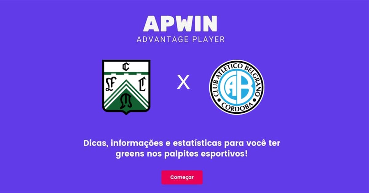 Ferro Carril Oeste x Belgrano Estatísticas | 01/08/2022 | APWin
