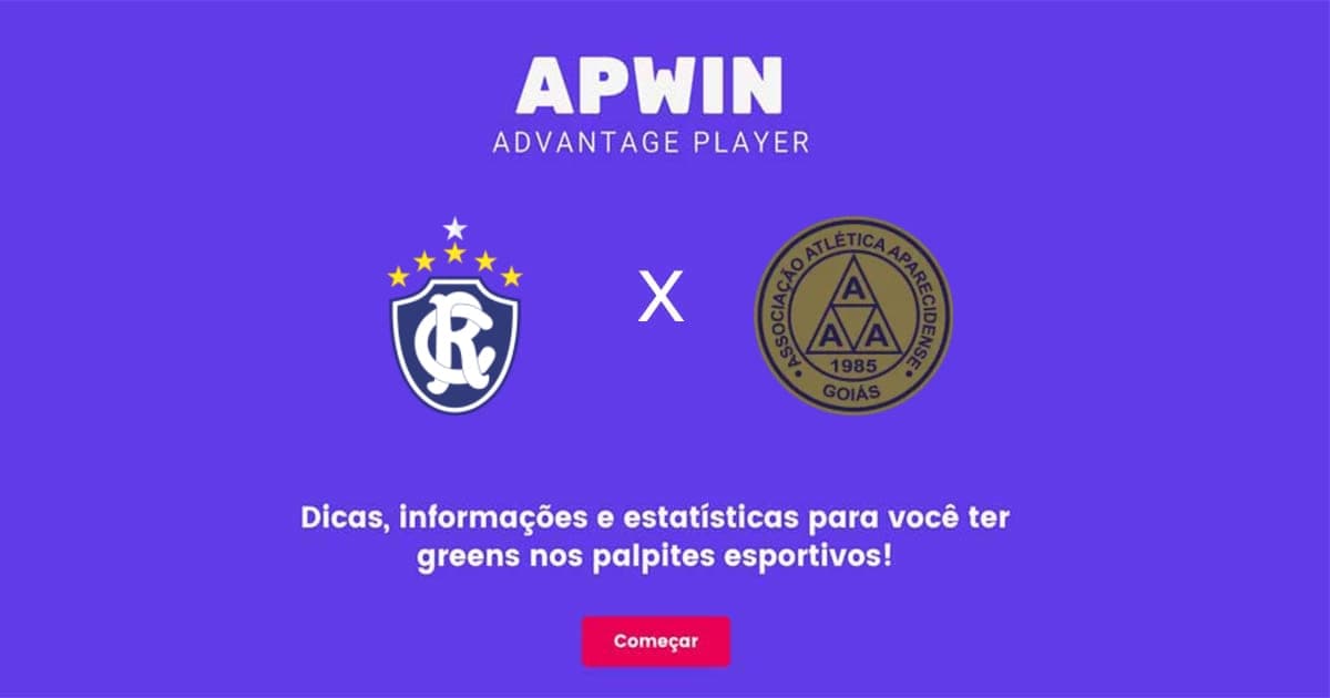 Remo x Aparecidense Estatísticas | 07/08/2022 | APWin