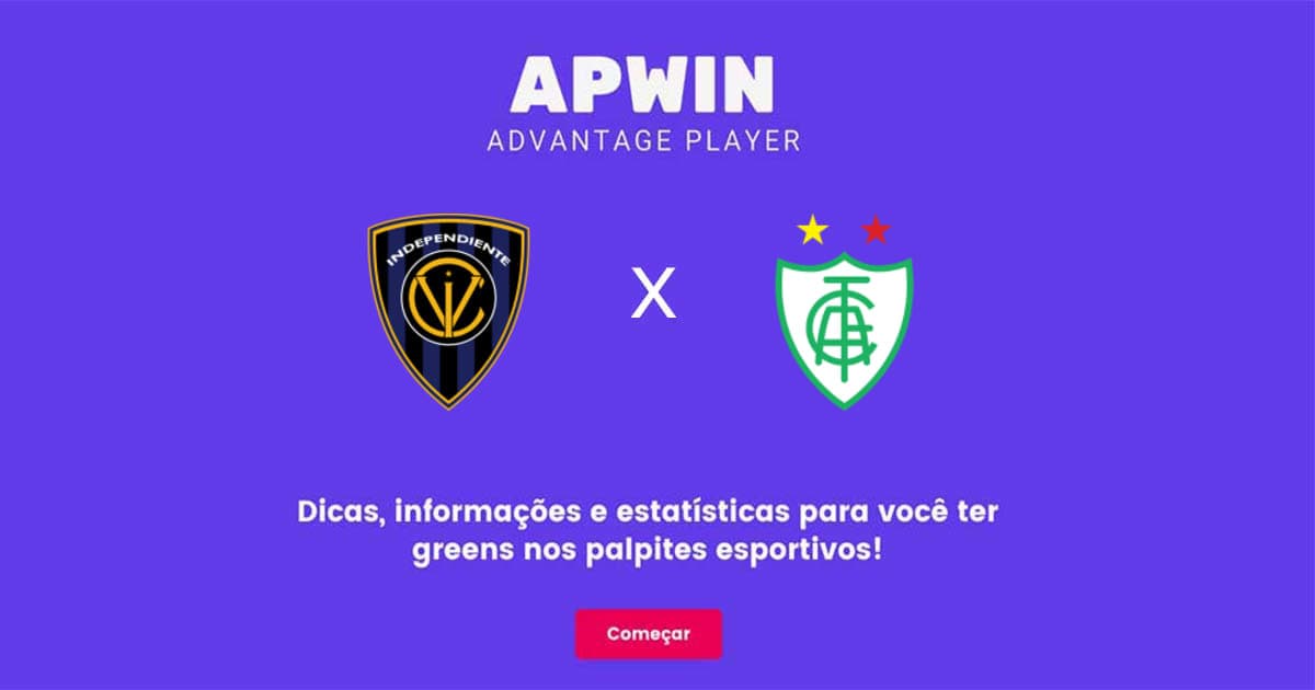 CSD Independiente del Valle x América Mineiro Estatísticas | 25/05/2022 | APWin