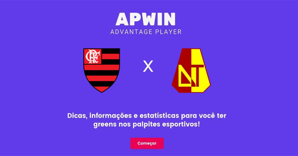 Flamengo x Deportes Tolima Estatísticas | 06/07/2022 | APWin