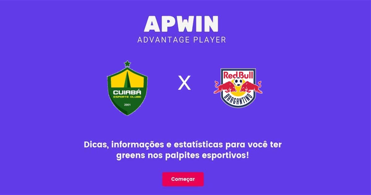 Cuiabá x RB Bragantino Estatísticas | 11/06/2022 | APWin