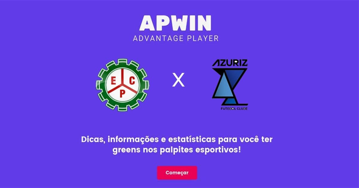 Próspera Criciuma x Azuriz Estatísticas | 20/06/2022 | APWin