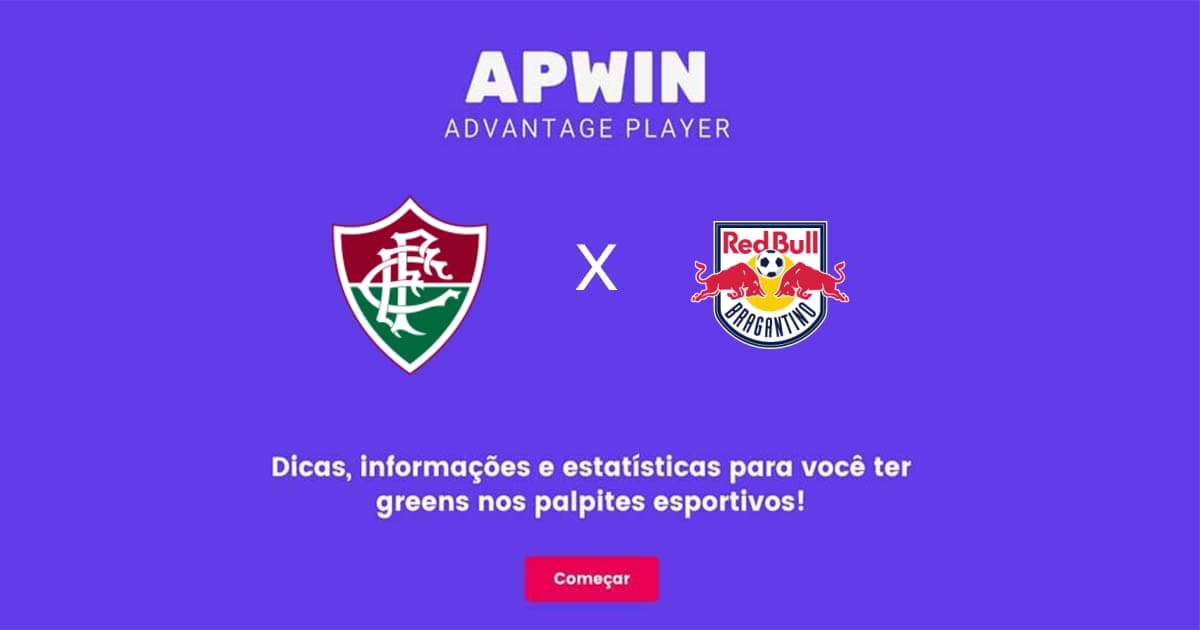 Fluminense x RB Bragantino Estatísticas | 24/07/2022 | APWin