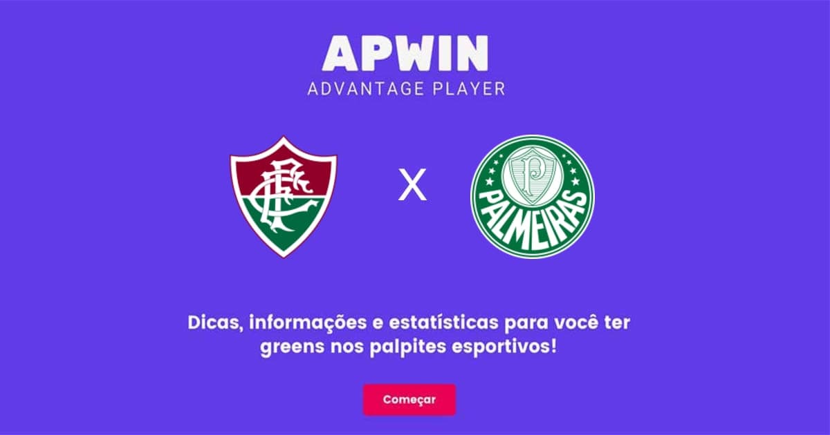 Fluminense x Palmeiras Estatísticas | 27/08/2022 | APWin