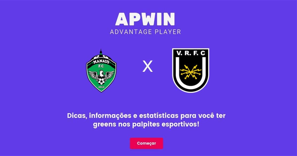 Manaus x Volta Redonda Estatísticas | 18/07/2022 | APWin