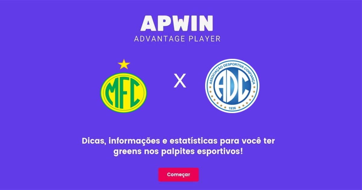 Mirassol x Confiança Estatísticas | 25/07/2022 | APWin