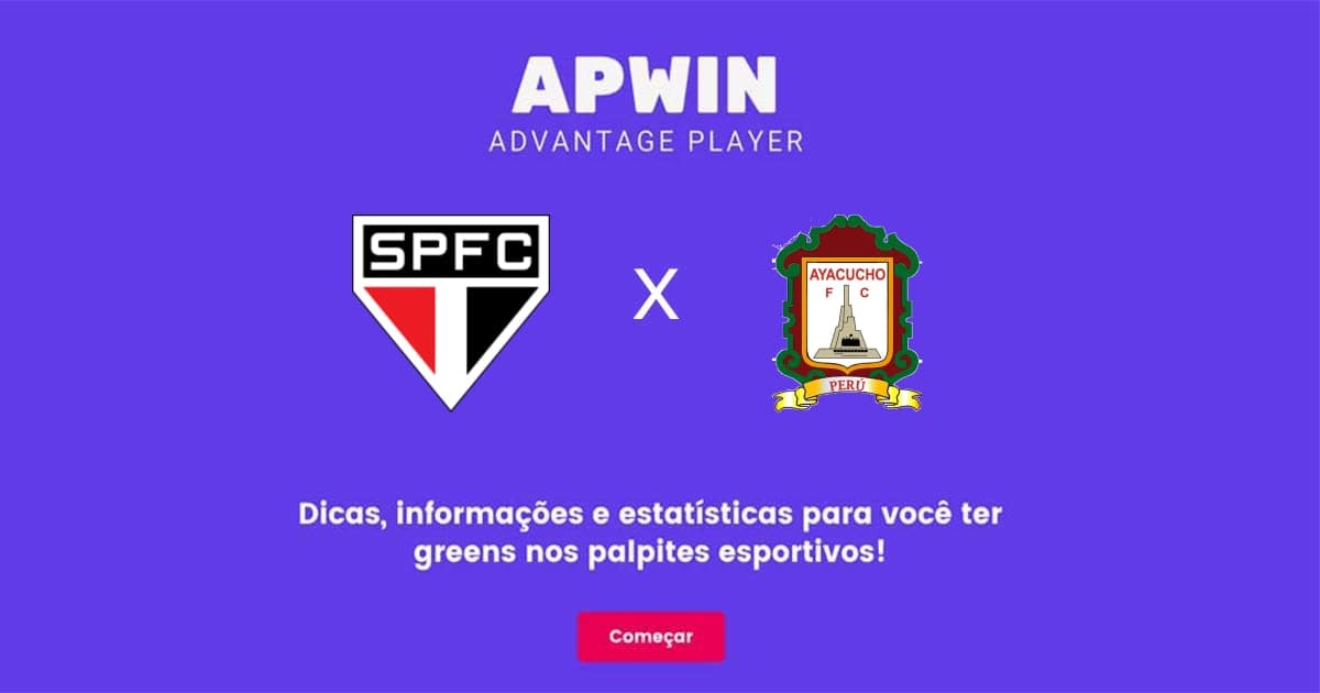 São Paulo x Ayacucho Estatísticas | 25/05/2022 | APWin