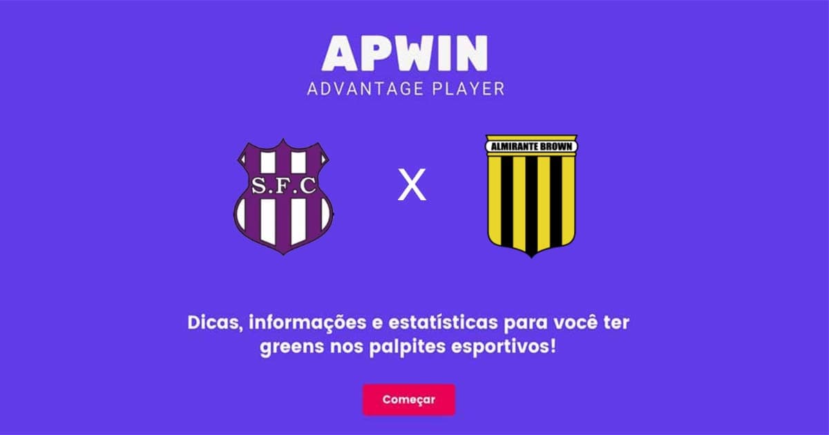 Sacachispas x Almirante Brown Estatísticas | 29/08/2022 | APWin