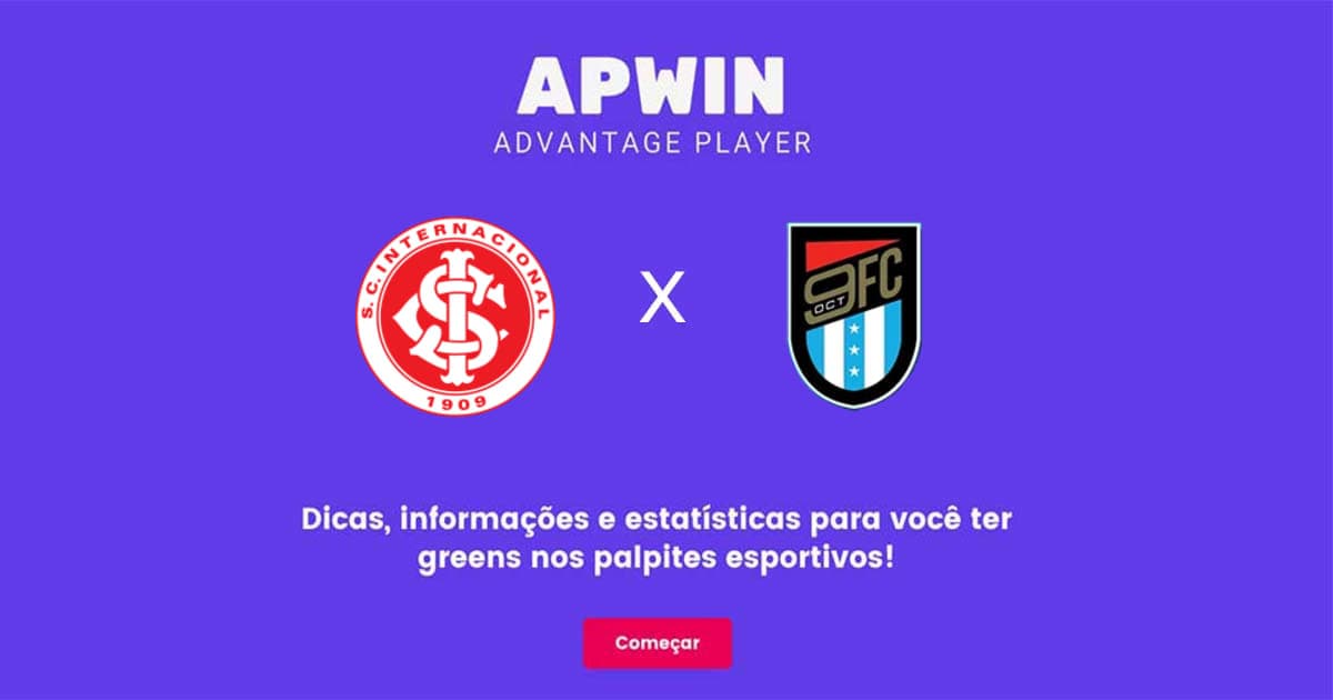 Internacional x 9 de Octubre Estatísticas | 24/05/2022 | APWin
