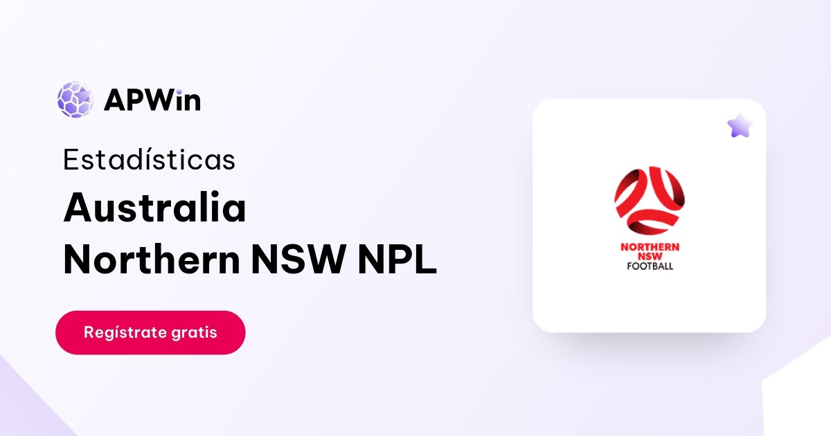 Northern NSW NPL Partidos y Resultados Australia