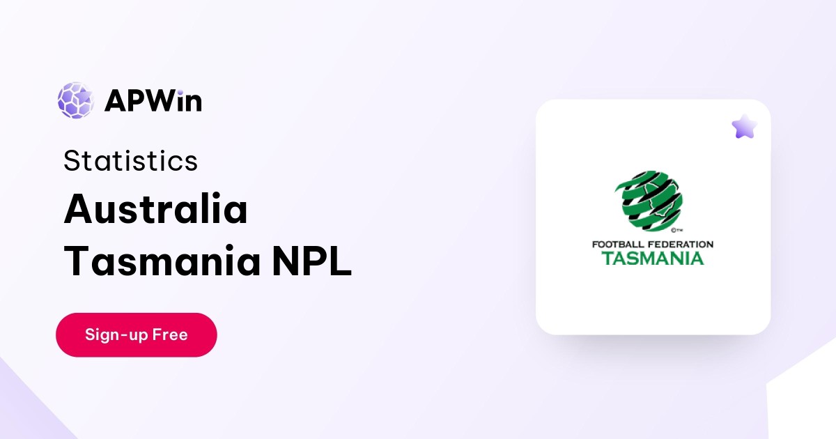 Australia Tasmania NPL Fixtures, Scores & Results
