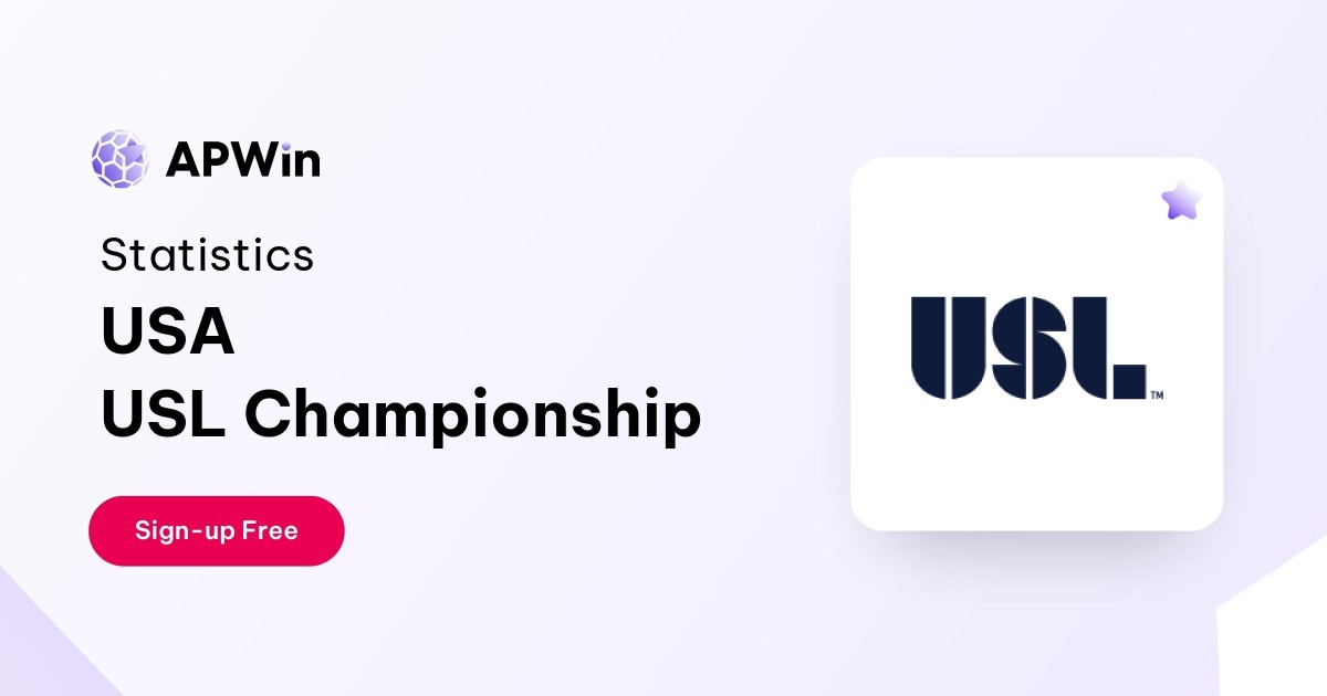 USA USL Championship 2023 Table & Stats