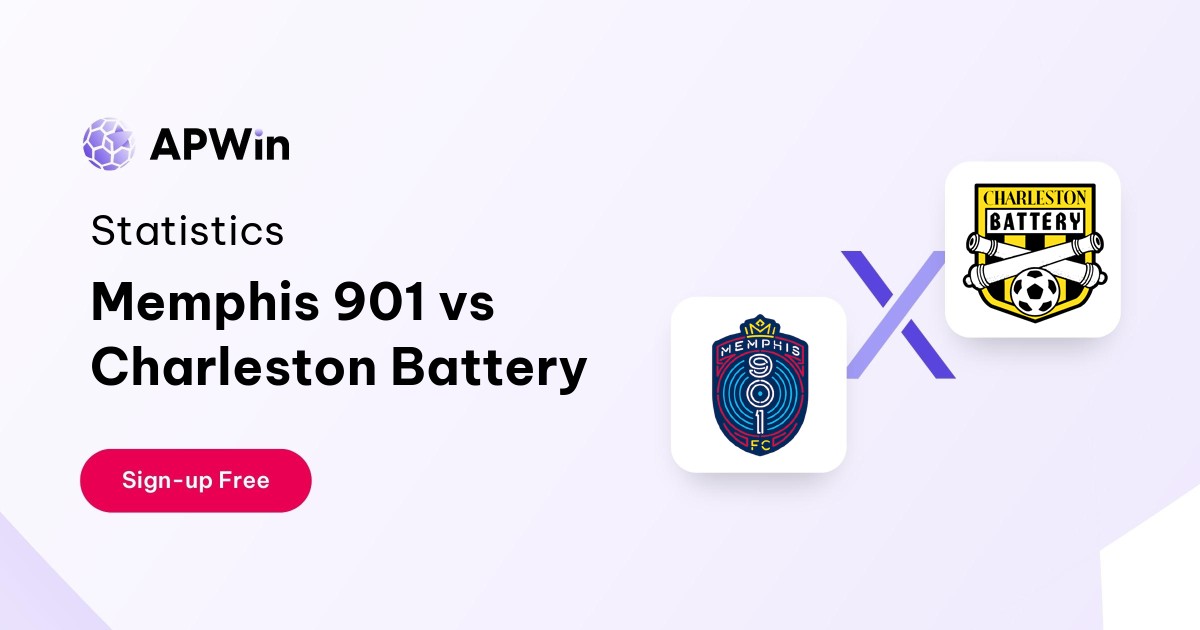 Memphis 901 vs Charleston Battery Stats 25/06/2023 APWin