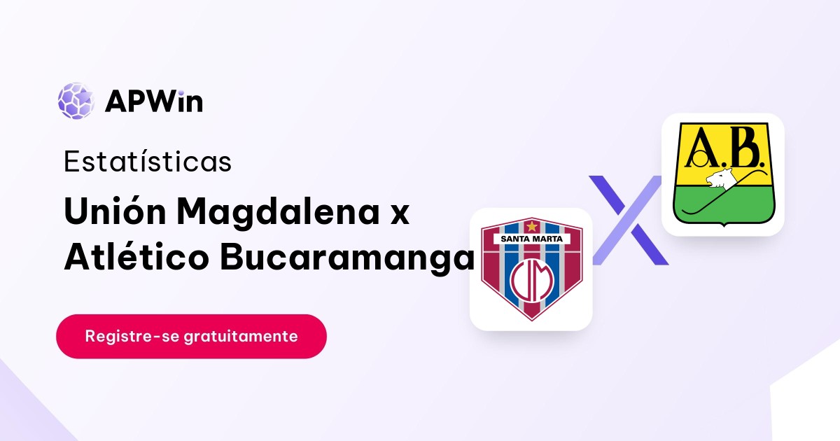 Unión Magdalena x Atlético Bucaramanga: Estatísticas - 21/10/2023 | APWin