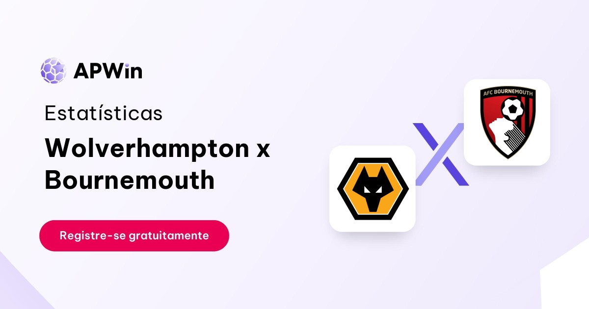 Wolverhampton x Bournemouth: Estatísticas, Placar e Odds