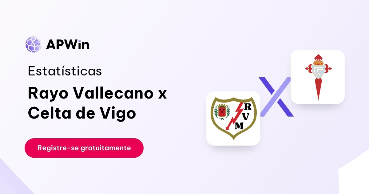 Rayo Vallecano x Celta de Vigo: Estatísticas - 11/12/2023 | APWin
