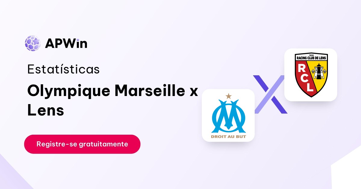 Olympique Marseille x Lens: Estatísticas, Placar e Odds