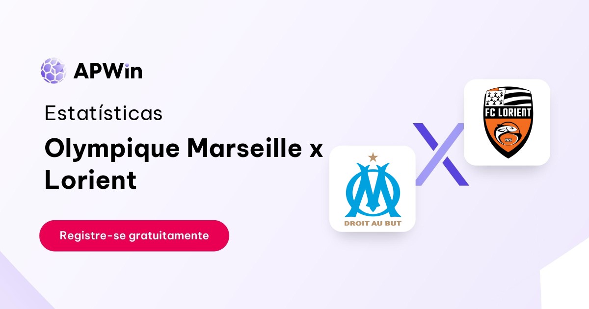 Olympique Marseille x Lorient: Estatísticas, Placar e Odds