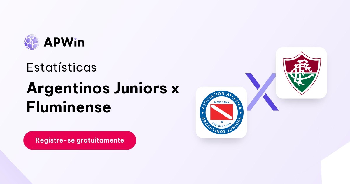 Argentinos Juniors x Fluminense: Estatísticas - 01/08/2023 | APWin