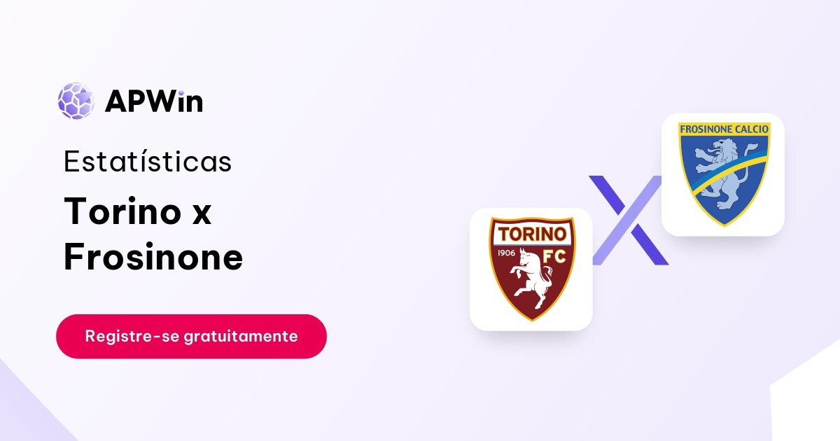 Torino x Frosinone: Estatísticas, Placar e Odds