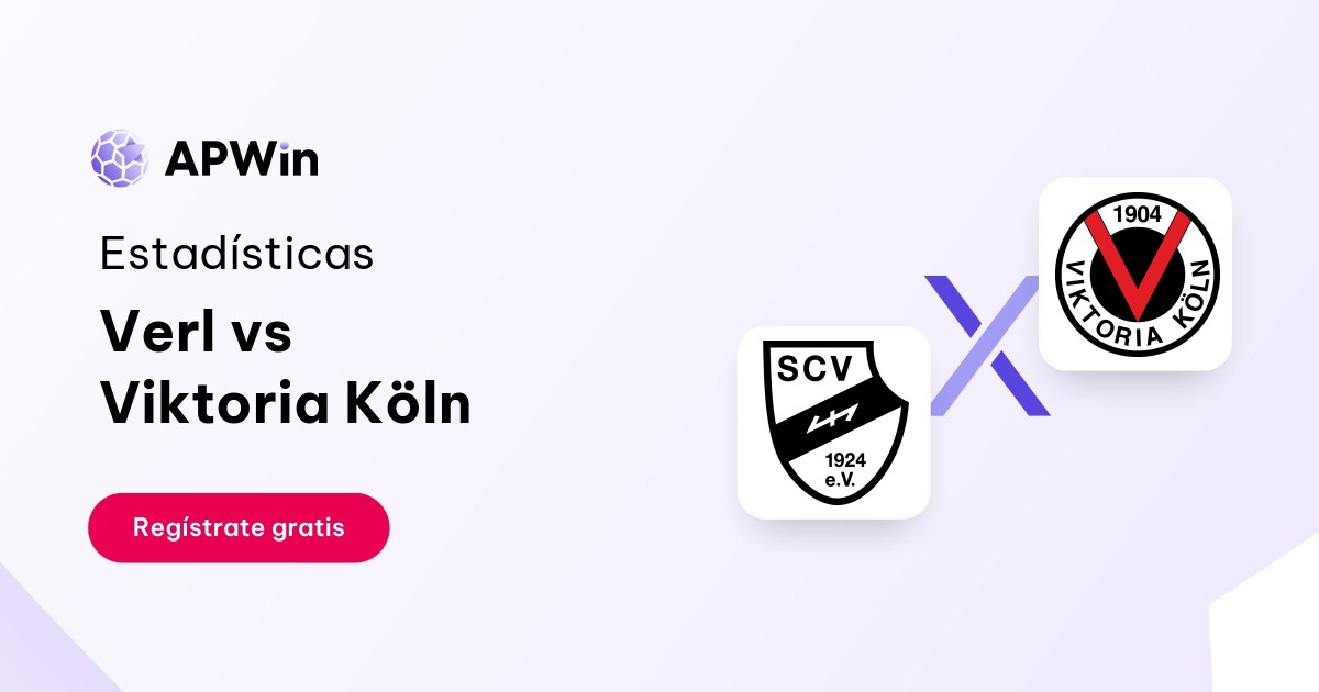 Jogos Verl ao vivo, tabela, resultados, Verl x FC Viktoria Koln ao vivo