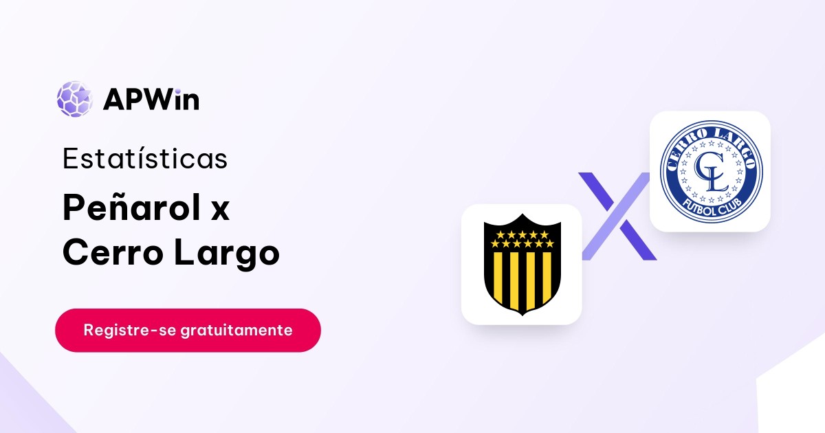 Peñarol x Cerro Largo: Estatísticas - 14/11/2023 | APWin