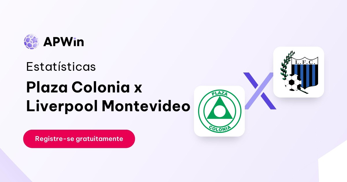 Plaza Colonia x Liverpool FC Montevideo: Estatísticas - 14/11/2023 | APWin