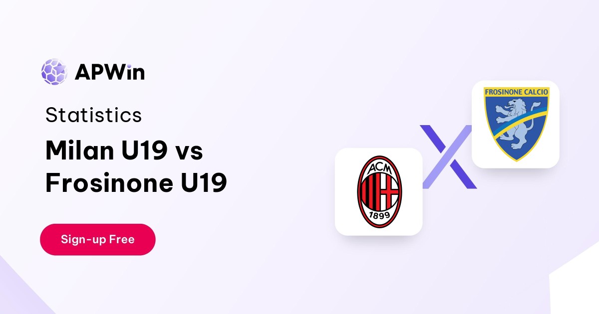 Milan U19 vs Frosinone U19 Preview, Livescore, Odds