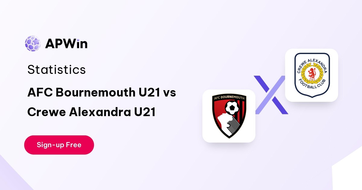 AFC Bournemouth U21 vs Crewe Alexandra U21 Corner Kick Stats