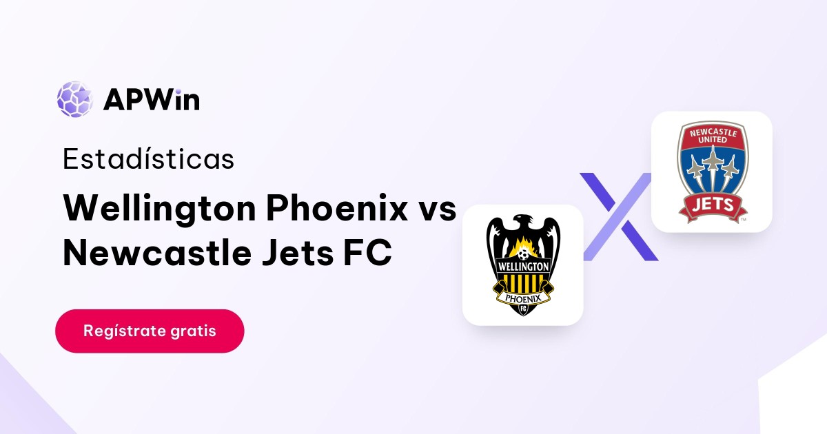 Wellington Phoenix vs Newcastle Jets FC Estadísticas 09/12/2023 APWin