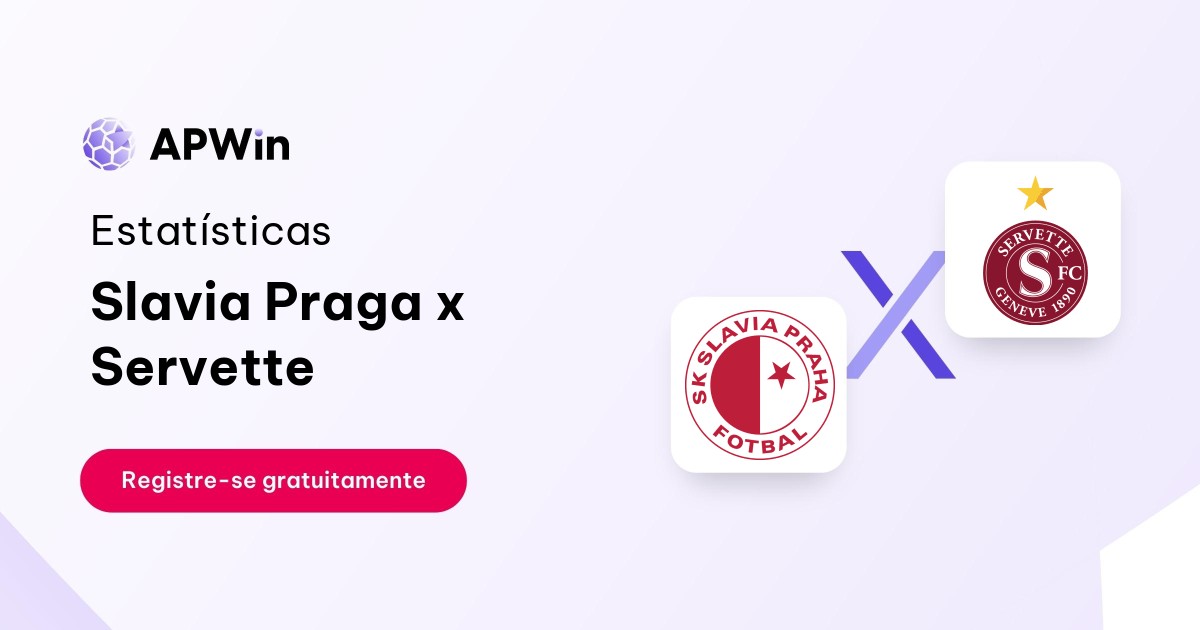 SK Slavia Praga x Servette » Placar ao vivo, Palpites