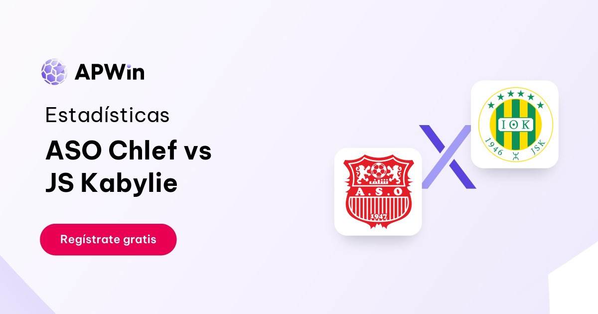 Pronóstico ASO Chlef vs JS Kabylie Ligue 1 2023/24