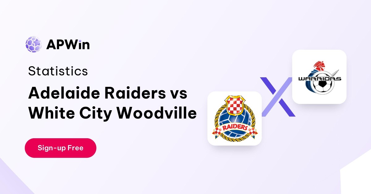 Adelaide Raiders vs White City Woodville Standings Table in South