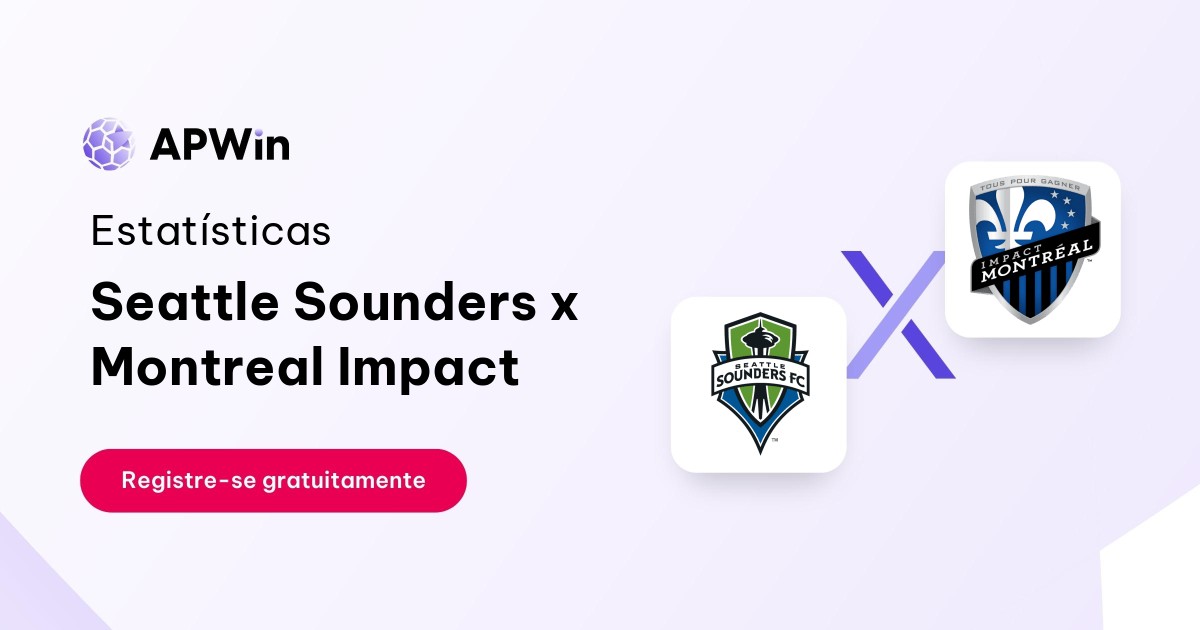 Seattle Sounders x Montreal Impact: Estatísticas, Placar e Odds