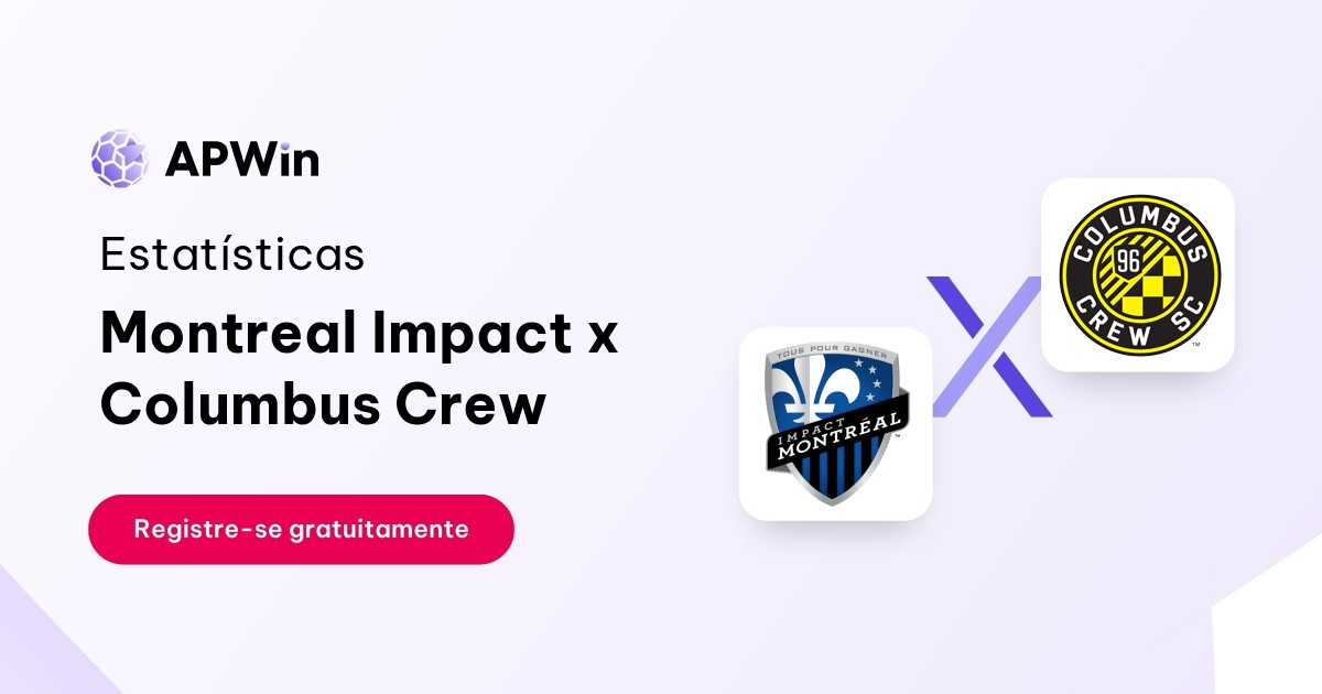 Montreal Impact x Columbus Crew: Estatísticas, Placar e Odds